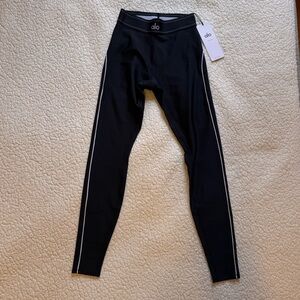 Alo Yoga | Airlift High Waist Suit Up Legging | Black with White contrast